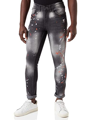 Spodnie męskie Southpole Stretch Signature Denim, Bk. Brush, 30-38