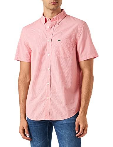 Lacoste Koszula męska, biały/wodny, 39