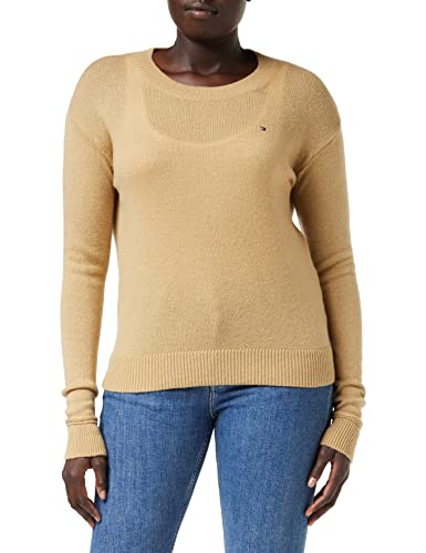 Tommy Hilfiger Damski sweter Softwool, Wieś khaki, XXS