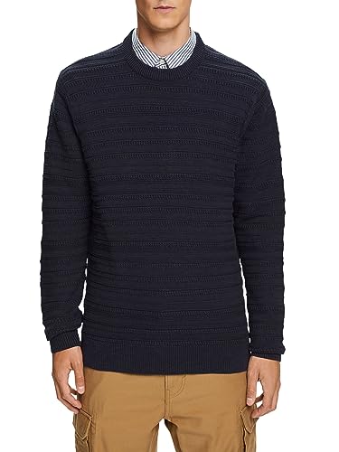 ESPRIT sweter męski, 400/granatowy, M