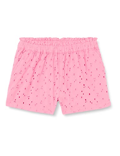 s.Oliver Szorty Junior Girl's z haftem z dziurkami, różowe, 104, Rosa, 104 cm
