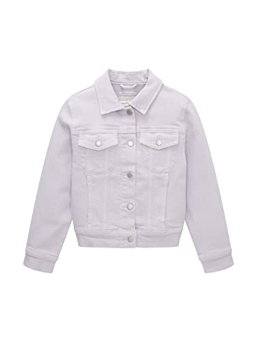 TOM TAILOR Dziewczęta kurtka jeansowa 1035756, 21733 - Light Lavender, 116-122