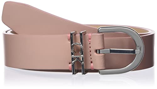 Calvin Klein Damski pasek Ck Must Ck Loop Belt 3,0 cm skórzany pasek, Cafe Au Lait, 85