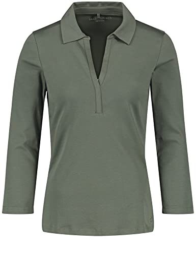 GERRY WEBER Edition Damska koszula polo, Moss, 34
