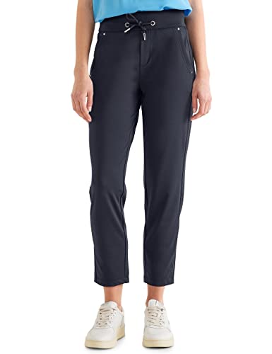 Street One Damskie spodnie do biegania, Deep Blue, 36W / 28L