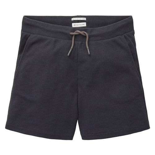 TOM TAILOR Dziewczęce 1036173 dziecięce bermudy dresowe szorty, 29476-Coal Grey, 164, 29476 - Coal Grey, 164 cm