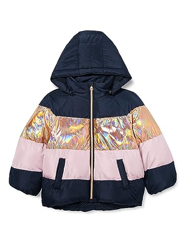 NAME IT Dziecięca kurtka puchowa NMFMILLE blok FOIL kurtka buforowa, Dark Sapphire, 86, Dark Sapphire, 86 cm