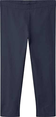 NAME IT Legginsy dziecięce Capri, Dark Sapphire, 140 cm