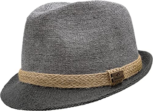 CHILLOUTS Sendai Hat Trilby męska czapka, szary, S-M