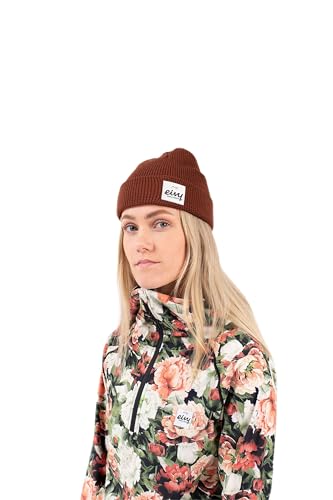 Eivy Damska czapka beanie z dzianiny, rdza, jeden rozmiar