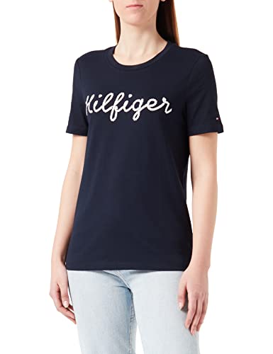 Litao-Case Damskie topy z dzianiny Reg Rope Puff Print C-Nk Ss S/S, wielokolorowe, XL, Wielobarwny, XL