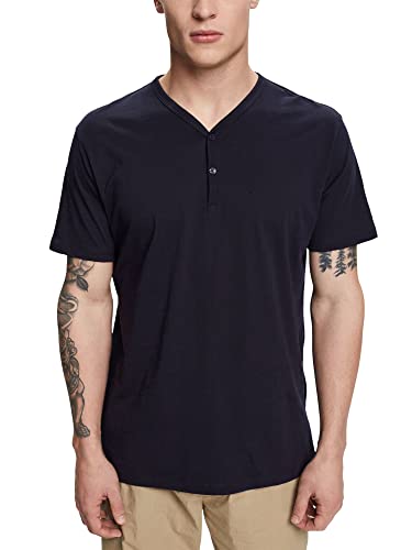 ESPRIT T-shirt męski 023EE2K307, 400/NAVY, M, 400/granatowy, M