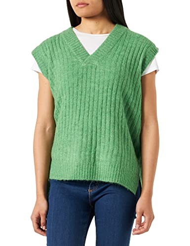 ICHI Damski sweter IHKAMARA WA Rib Pullunder, 166138/Kelly Green, XS