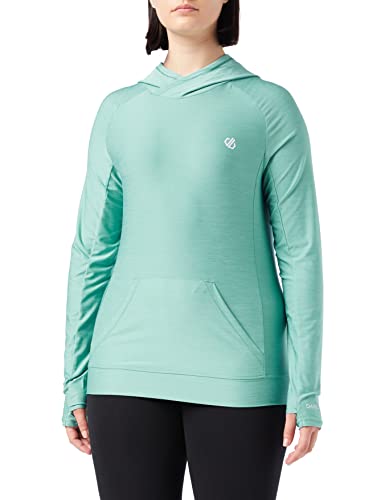 Dare2b Damska bluza z kapturem Sprint CTY z kapturem, Canton Green Marl, 20, Canton Green Marl, 46