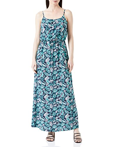 ONLY Onlvanessa Life Fr Strap Maxi Dress PTM sukienka maxi, Night Sky/Aop: Palm, 36