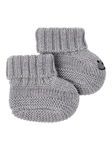 Name It Unisex NBNWRUNI Wool Knit Slippers XXIII skarpety, szary melanż, 50 W / 56 l, szary melanż, 50-56