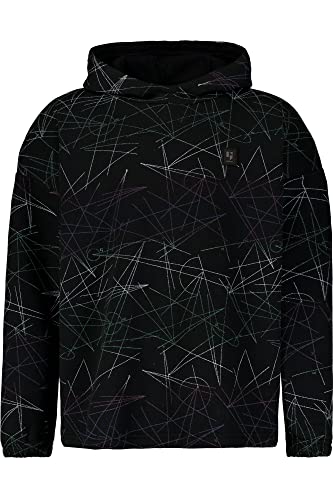 Garcia Kids Chłopięca bluza dresowa, Off Black, 152/158