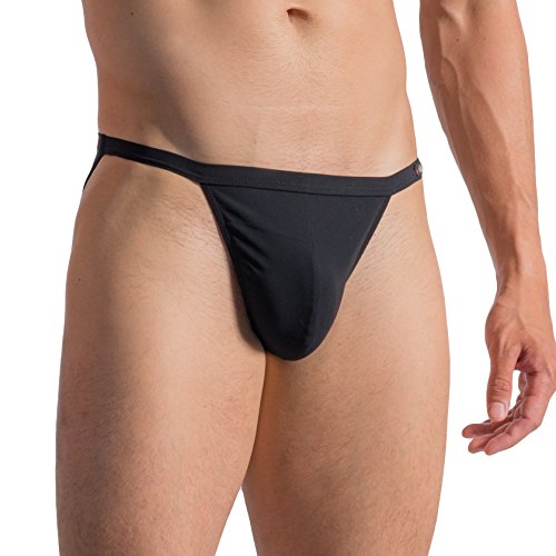 Olaf Benz Męskie kąpielówki, 2 sztuki w opakowaniu, Schwarz (Black 8000), M