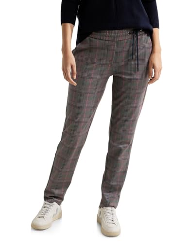 Cecil Damskie spodnie do biegania w kratkę, Sporty Taupe, (XS) W / 30L