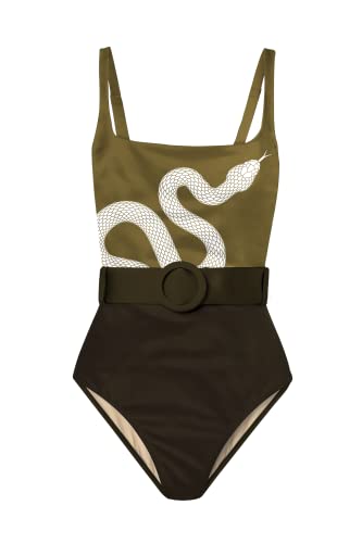 Averie Damski strój kąpielowy Corina One Piece, zielony, XS