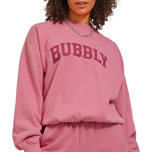 Bestseller A/S Damska bluza JXJADA Soft Loose LS Sweat SWT NOOS, Confetti/Print:Bubbly, XS, Confetti/Print:bubbly, XS