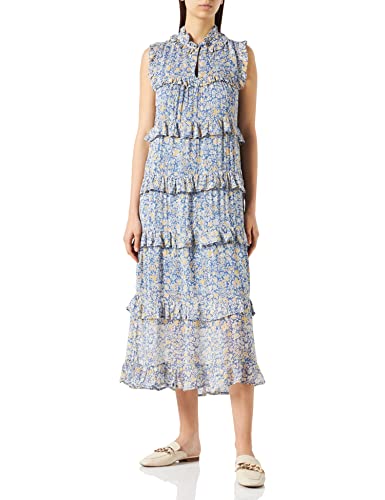 PART TWO Damska sukienka Parillapw Dr Dress Feminine Silhouette, Riviera Painted Summer Flower, 30 PL