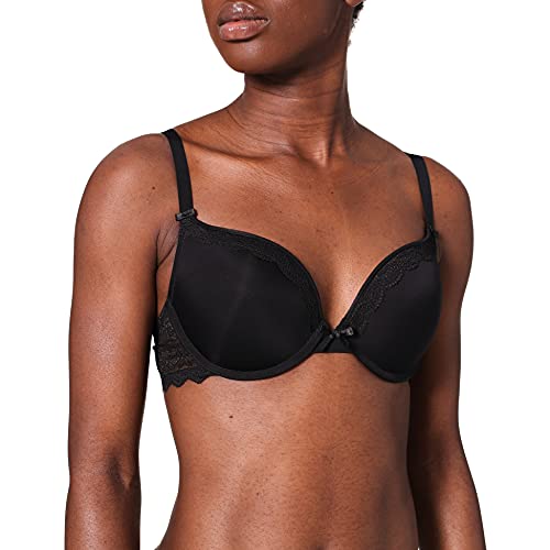 Sassa Damski biustonosz push-up 29029, czarny (schwarz 500), 70C