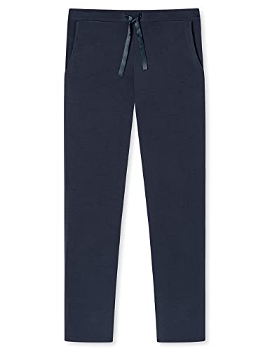 Schiesser Lange Schlafhose Pończochy Pijama, Blau, 80 Kobiety, Blau, 80
