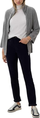 BRAX Spodnie damskie w stylu Mary New Corduroy, morski, 32W / 32L