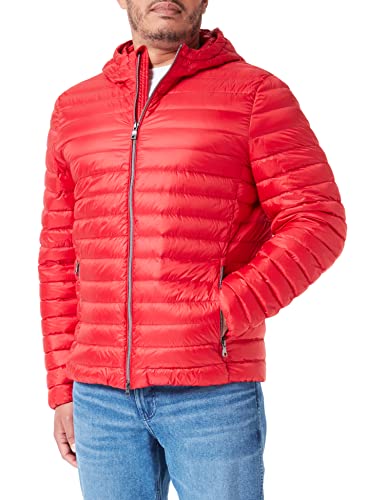 Geox Męska kurtka M WARRENS True RED, 58, czerwony (True Red), 58