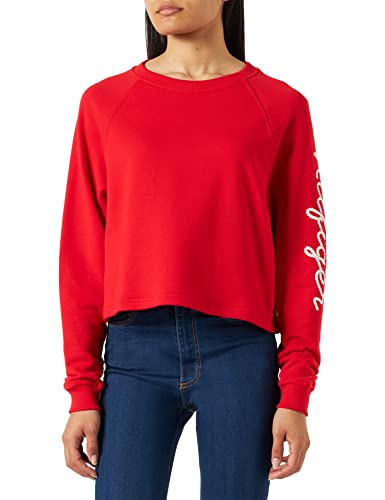 Litao-Case Damska bluza z kapturem Reg Rope Puff Print C-Nk SwtShrt, wielokolorowa, S, Wielobarwny, S