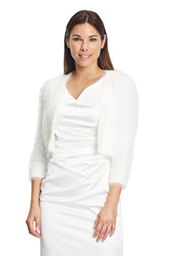 Vera Mont Vera Mont Bolerko damskie 0244/4565, białe (offwhite), 40, białawy, 40