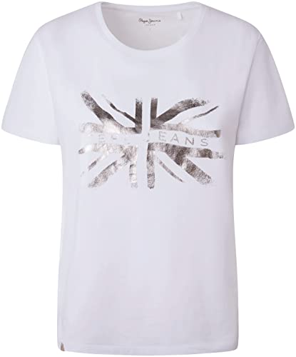 Pepe Jeans Koszulka damska Lali, biały, XS