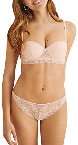 Women'secret Biustonosz Push Up dla Kobiet, Pomarańczowy, 95C