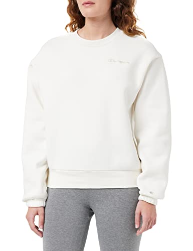 Champion Damski sweter z kapturem Eco Future, kremowy, M
