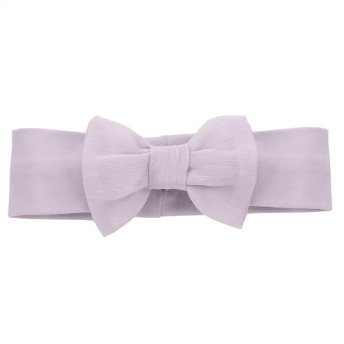 Pinokio Opaska na czoło Charlotte, 95% bawełna, 5% elastan, liliowa, dziewczęca, rozmiar 40-51 (50), Fioletowy charlotte, 50 cm