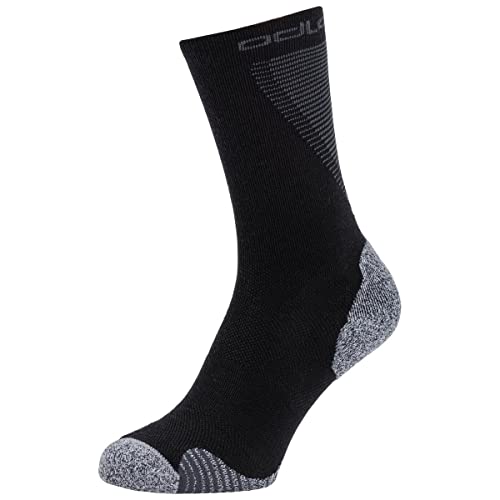 Odlo Unisex Active Warm Running skarpety, czarny, M