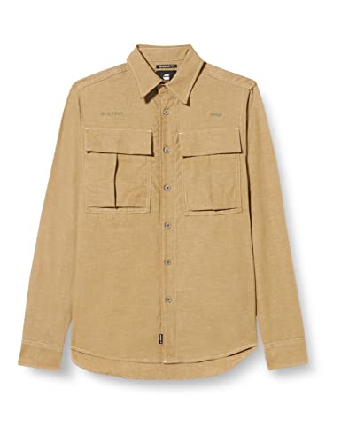G-STAR RAW Męska koszula uniseks Submarine Regular, beżowy (Tree House D21986-d187-c941), XXL