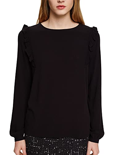 edc by ESPRIT Bluzka damska, 001/Black, L