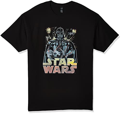 Star Wars T-shirt męski, Czarny, L