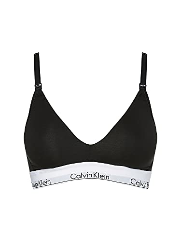 Calvin Klein Damski biustonosz ciążowy Bralette, Czarny, M