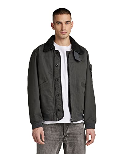 G-STAR RAW Męska kurtka bomberka Flight, Szary (Cloack D20518-c893-5812), XXL