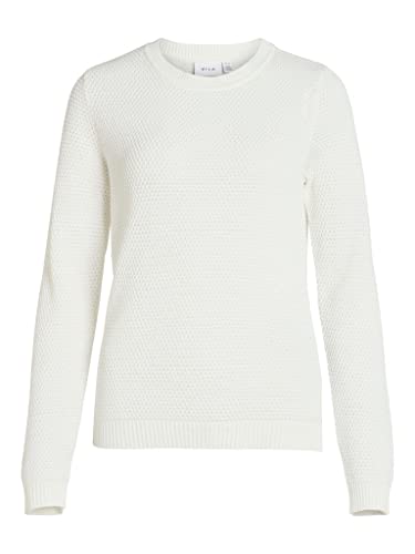 Vila Damski sweter VIDALO O-Neck L/S Knit TOP/SU-NOOS, brzoza, XL, brzoza, XL