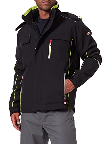 Bullstar Męska kurtka termiczna softshell Ultra kurtka robocza, czarny (schwarz 100), S