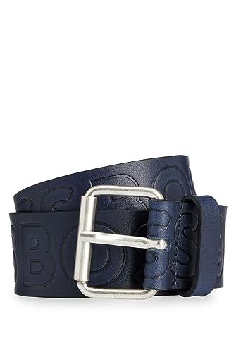 BOSS Pasek męski, Dark Blue401, 115