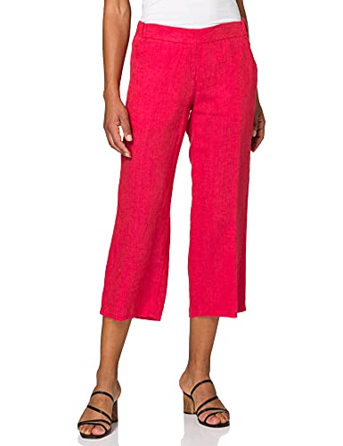 BRAX Damskie spodnie w stylu Maine S skrócone lniane spodnie, Summer Red 1, 27W / 30L