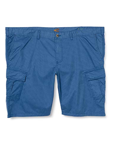 camel active Bermudy męskie bojówki, Pepita Blue, 33W