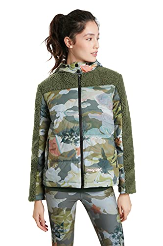 Desigual Kurtka damska Padded_Hanna, zielony, S