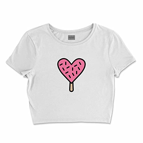 Bona Basics, Damski T-shirt basic, z nadrukiem cyfrowym, 100 bawełny, biały, swobodny, damski top, rozmiar: M, biały, M