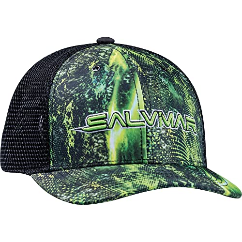 SALVIMAR Daszek Czapka Baseball Unisex-Dorosły, Czarny/Krypto, rozmiar uniwersalny